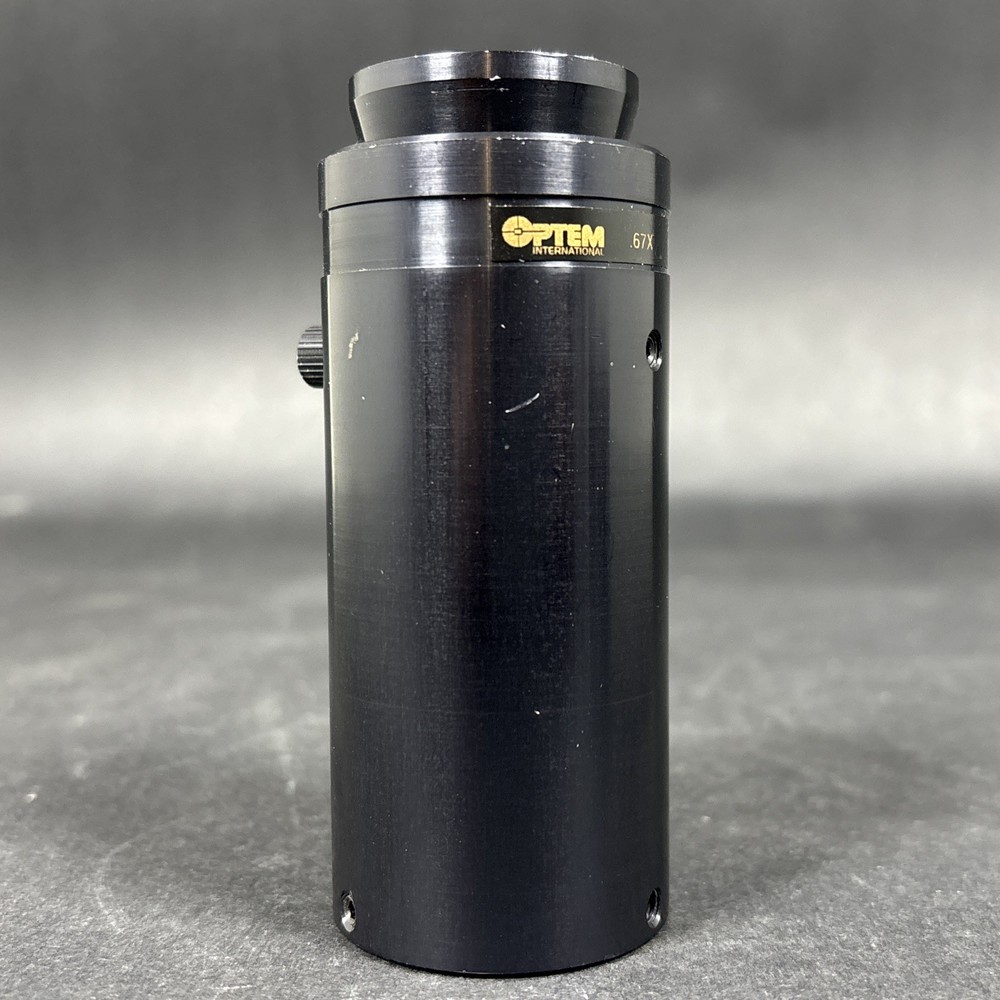 Vintage Optem .67X Microscope Camera Adapter / Relay Lens #331230