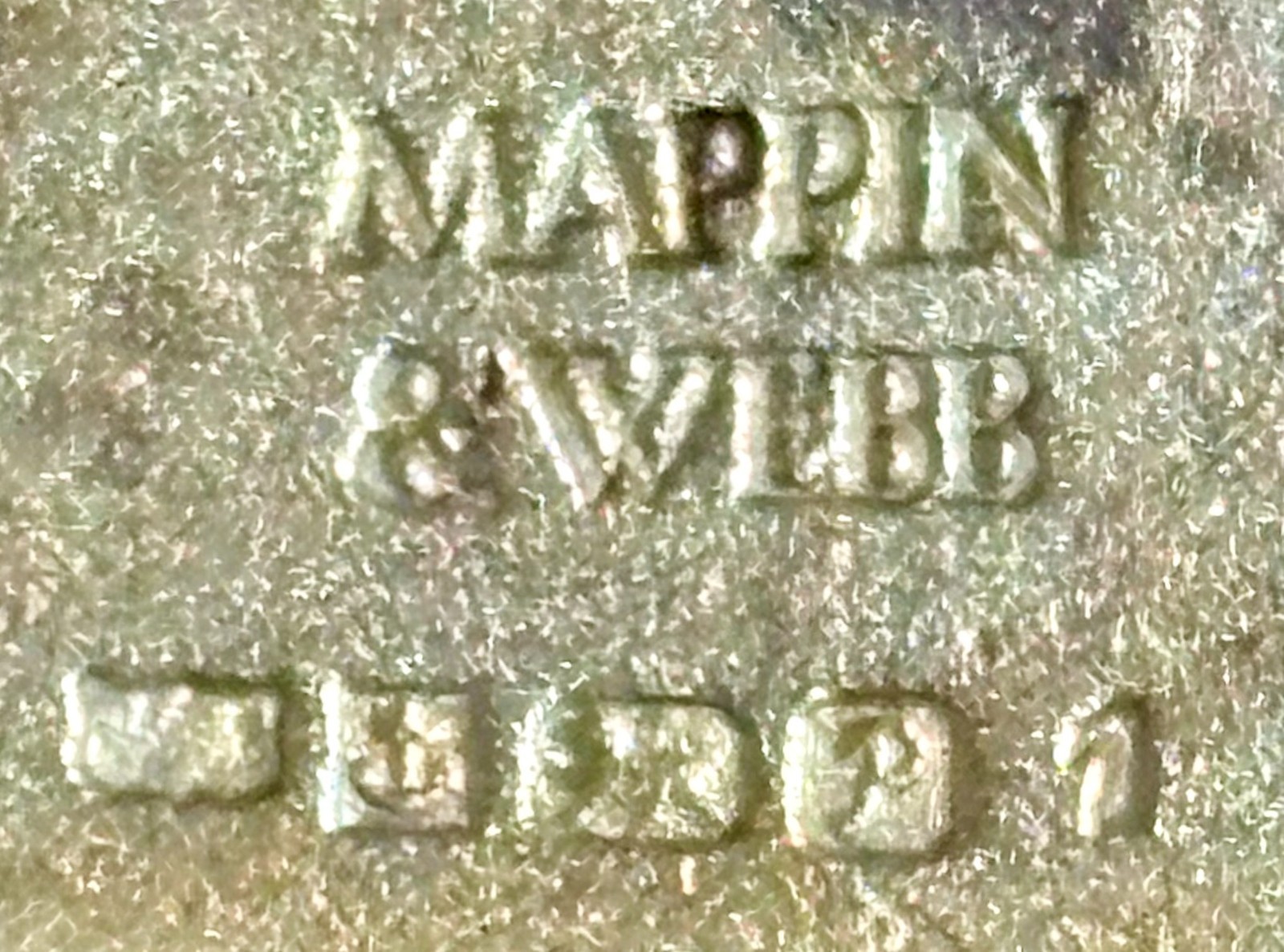 Mappin & Webb Trinker Sterling Silver Box Birmingham, England