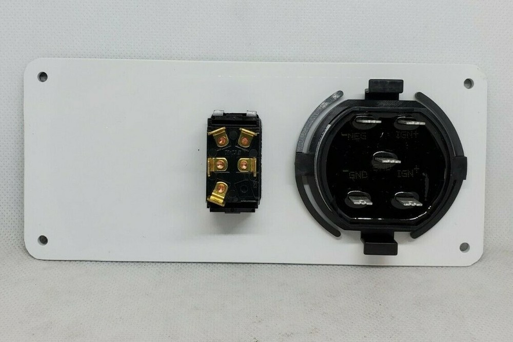 POSITRON GEN START SWITCH & DIGITAL HOUR METER w/INDICATOR LIGHT *B3