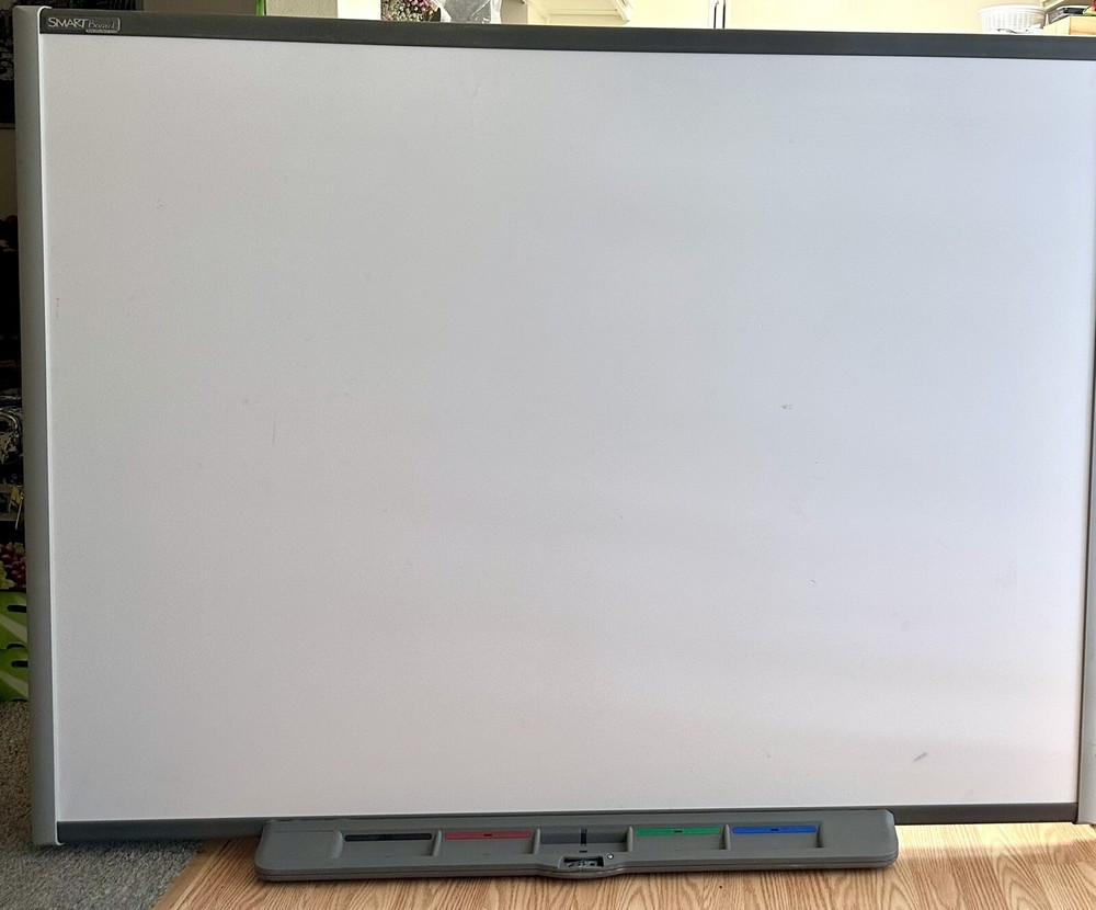 SMART Board SB680 77" Interactive Touch Sensitive Whiteboard w/ Pen Tray