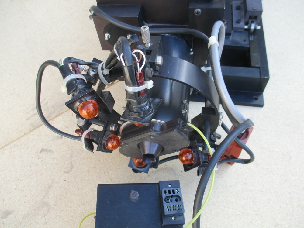 Hamamatsu Microscope Camera C1000 Type 12 With Linear Slide Positioner