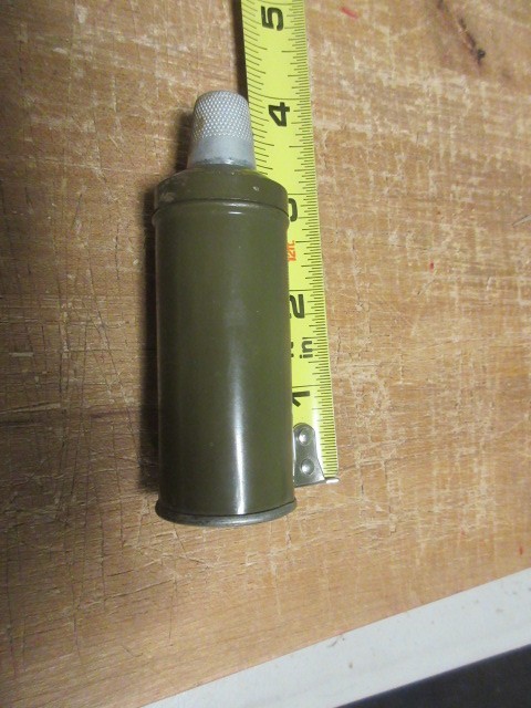 ***RARE*** VINTAGE WW1 ARMY ISSUE SEWING TIN CANISTER KIT NOS ***RARE***