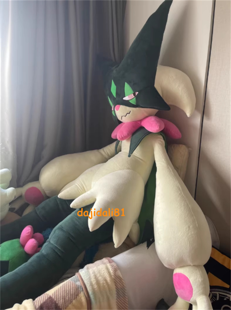 Anime 1:1 Giant Meowscarada Plush Doll Stuffed Toy Soft Pillow Plushie Gift 59''