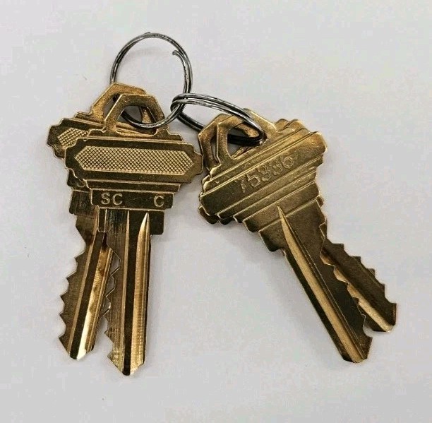 4 Same Precut GMS Brand Set Up Keys, New