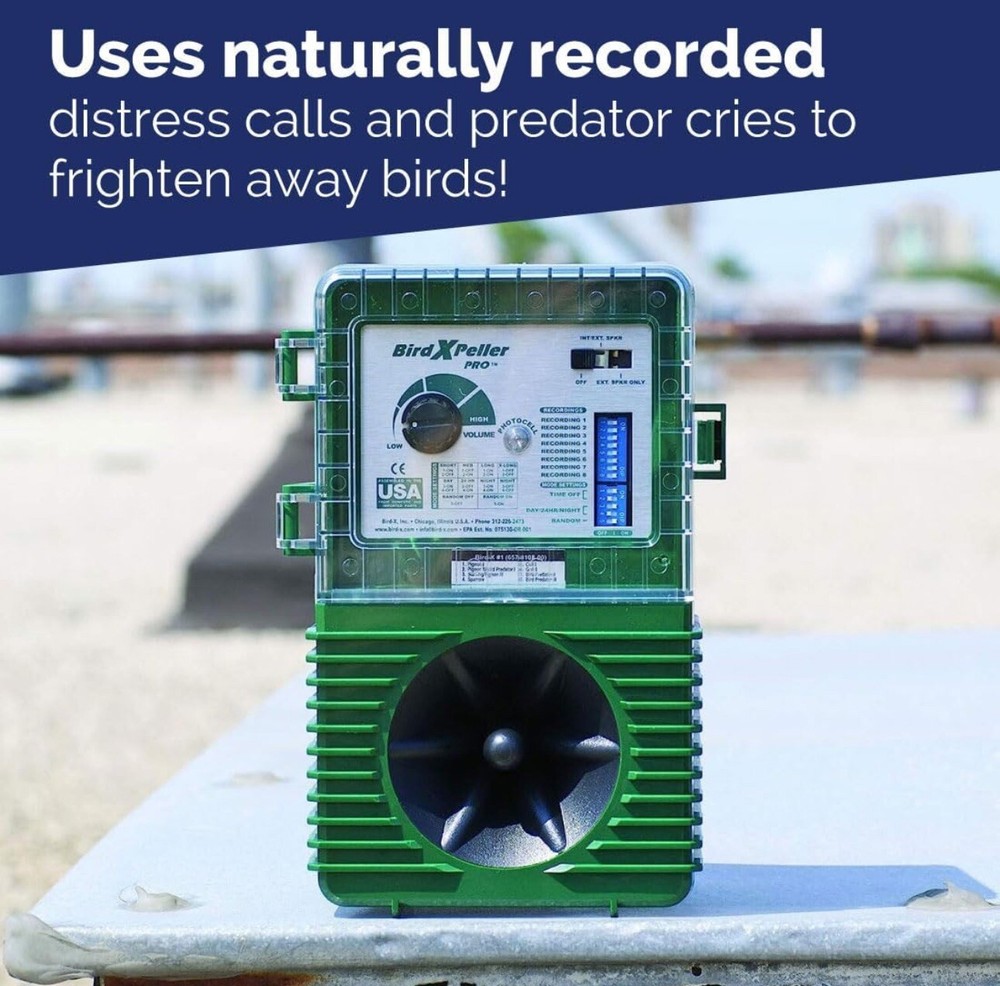**READ** Bird-X BXP-PRO WP Electronic Chaser, Green