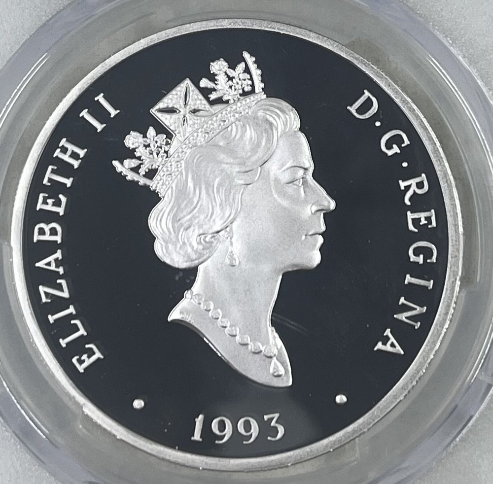 1993 $20 PCGS PR70DCAM Canada Lockhead