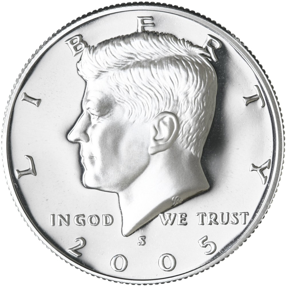 2005 S Kennedy Half Dollar Gem DCam Proof 90% Silver