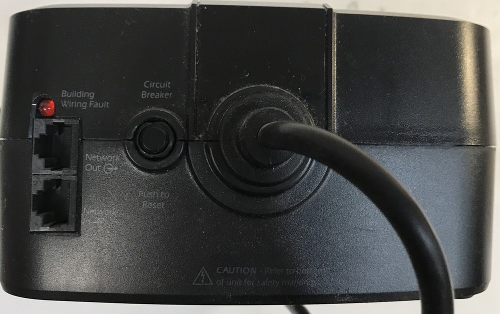 APC BACK-UPS 350 SURGE PROTECTOR. NO BATTERY.