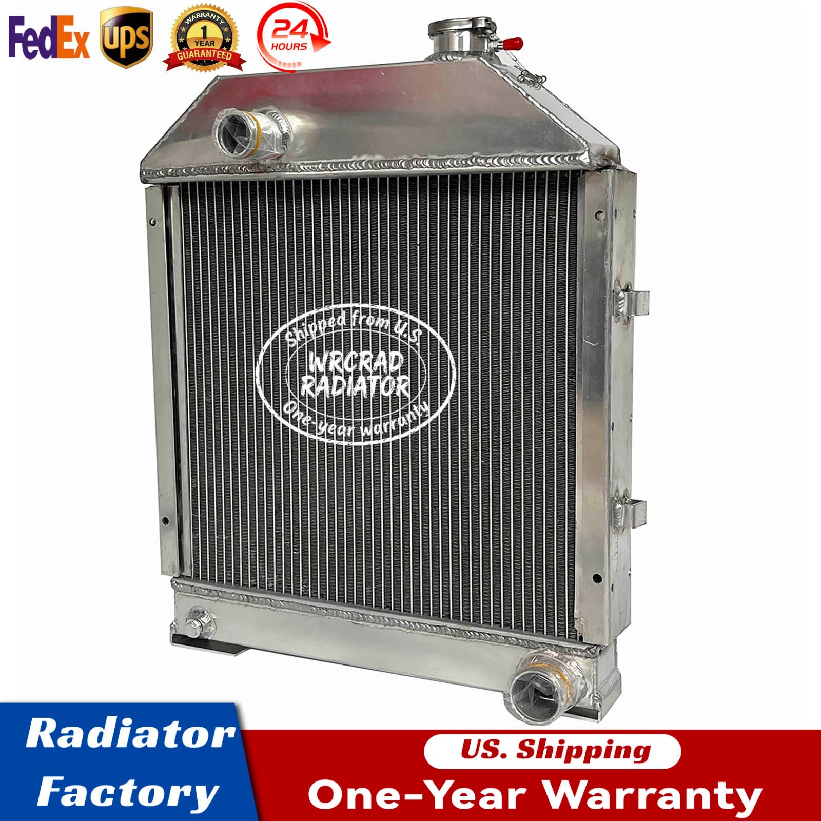 Radiator Fits Ford Tractor 2000 2600 3000 3400 3500 4000 4100 4400 #C7NN8005H w