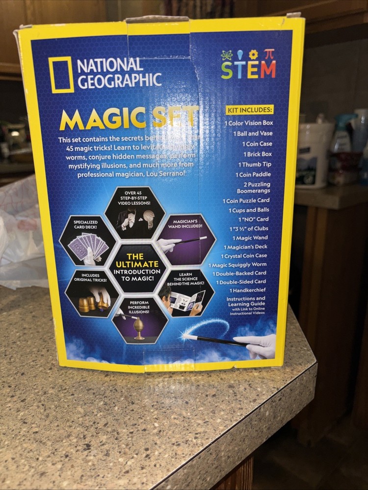 national geographic magic set