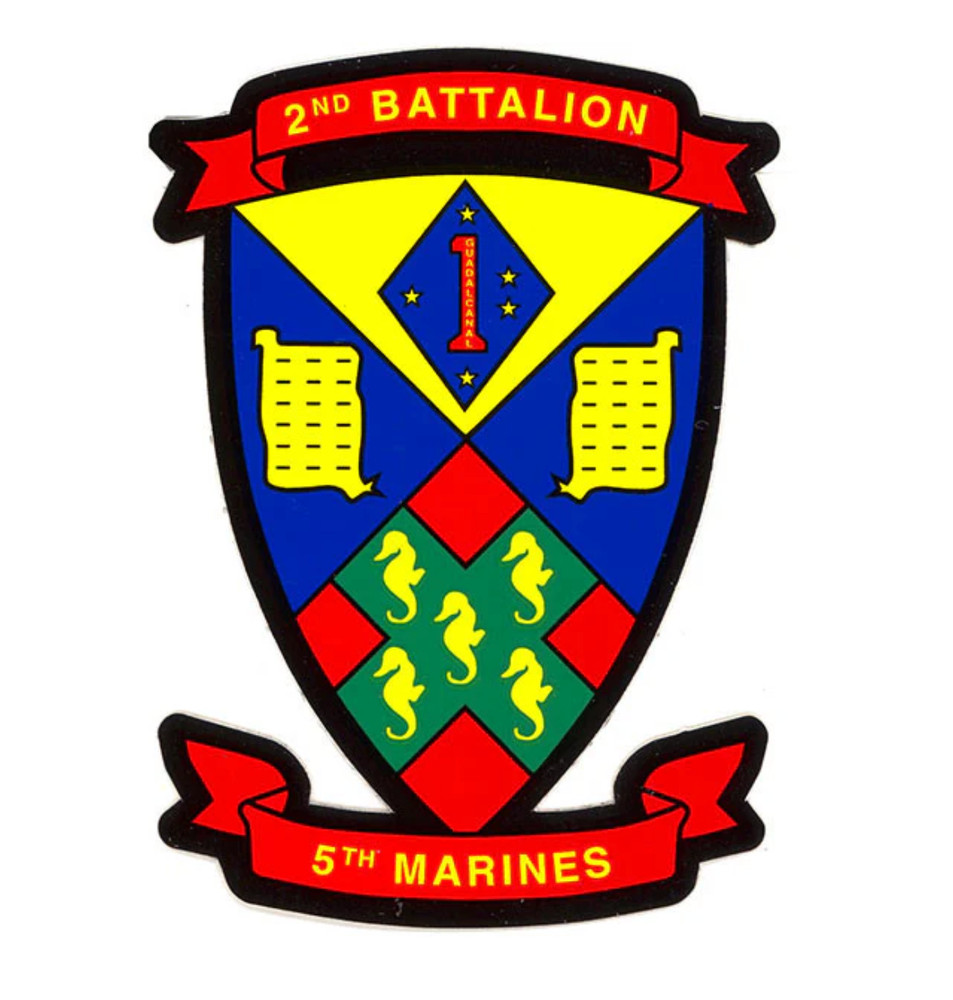 Decal: Second Battalion Fifth Marines