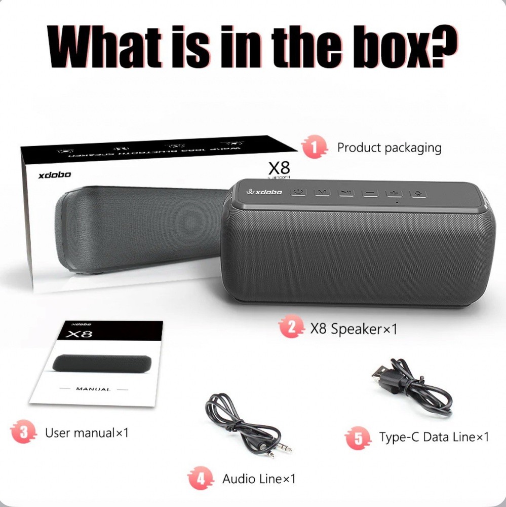 XDOBO X8 Speaker