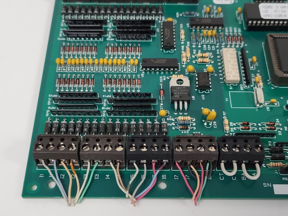 Lenel LNL-1100 Security Alarm Input Control Module Board