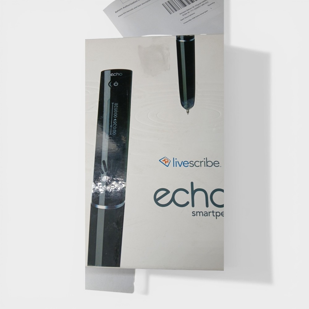 Livescribe Echo Smartpen with Starter Notebook 1 (Untested)