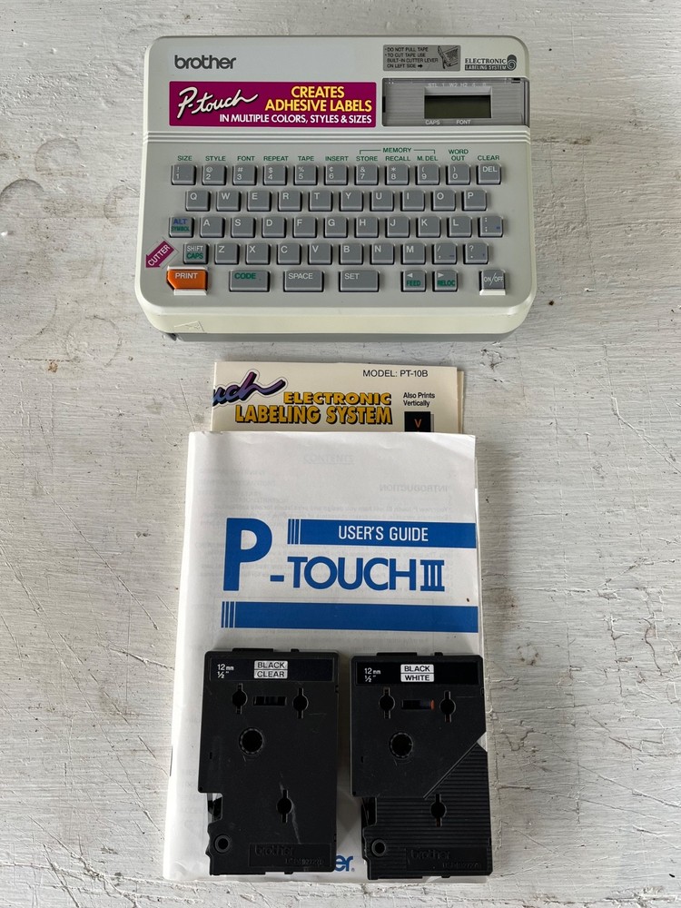 Brother P-Touch P-10 Label Maker