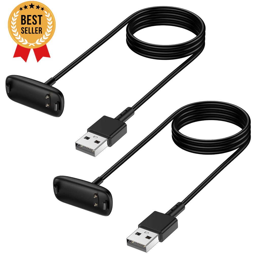 Charger Cable Replacement for Fitbit Inspire 3 (2 Pack/3.3Ft)