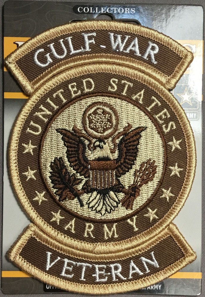 U.S. Army Gulf War Veteran licensed patch