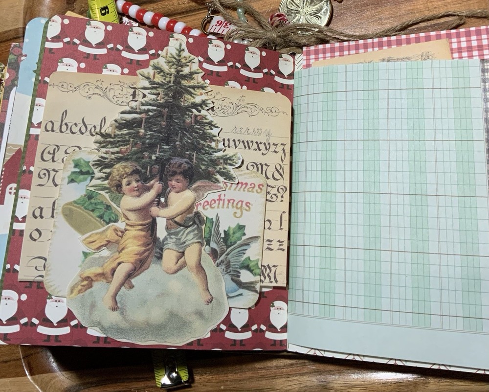Christmas Handmade Junk Journal