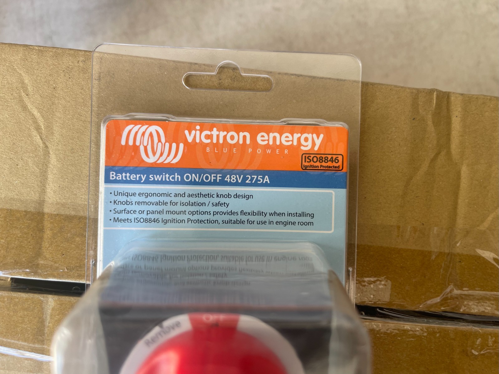 Victron Energy 275A ON & Off Battery Switch VIC-VBS127010010