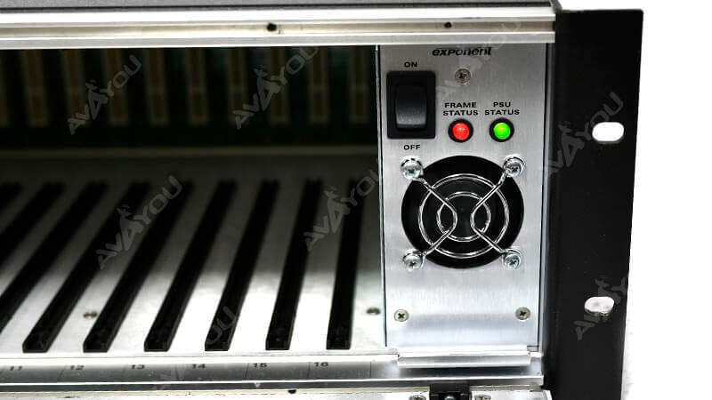 Evertz 400FR Exponent Compact High Density Balanced Audio Distribution Frame