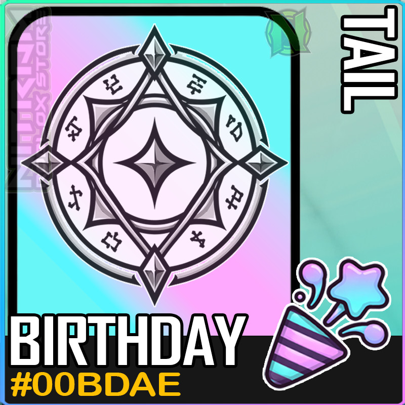 World Zero WZ - COSMETICS - #00BDAE (BIRTHDAY) - TAIL