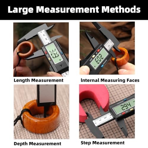 Digital Calipers-150mm/ 6” Electronic Micrometer Caliper Measuring Tool with