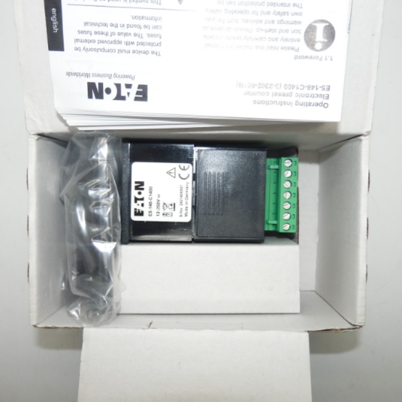 Eaton E5-148-C1400 6 Digit LCD Panel Meter