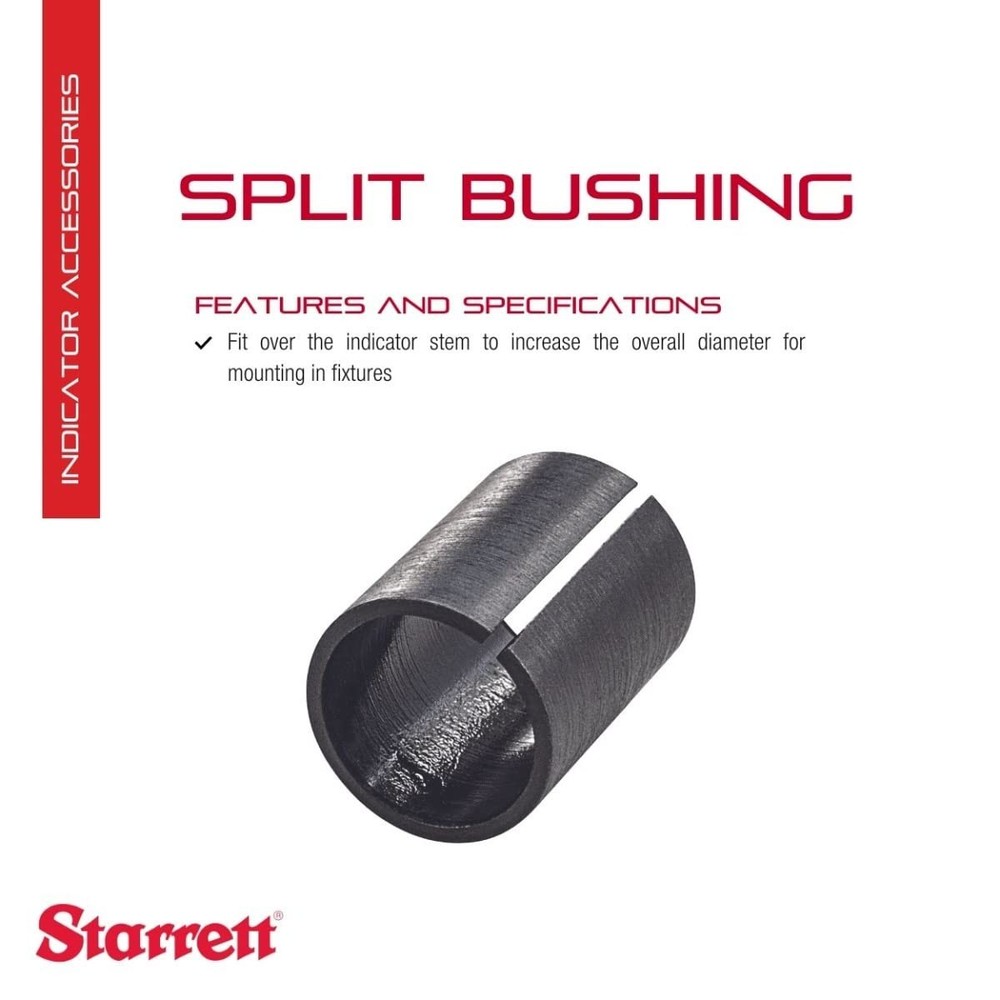 Starrett Split Bushing for Dial Metric Indicators - Quick and Multicoloured
