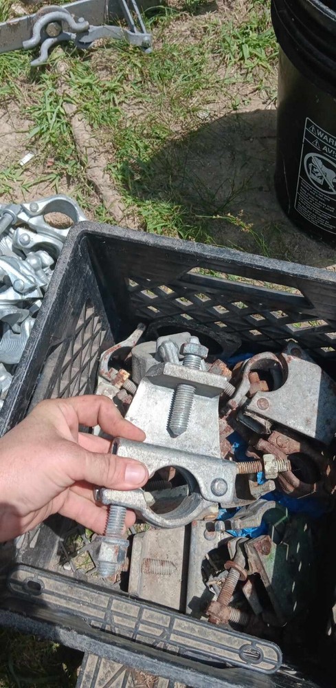 Galvinized Scaffolding  I beam clamps