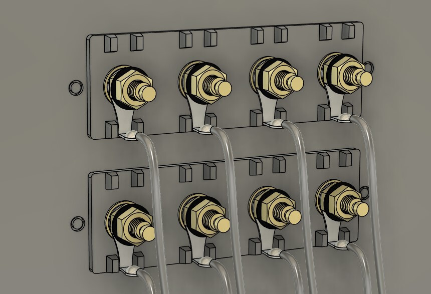 Sony STR-V25 speaker terminal upgrade kit