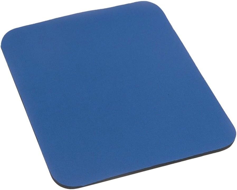 5 x Belkin Standard Blue Mousepad Nonslip Backing, F8E081-BLU