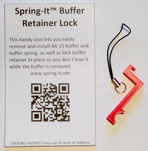 Spring-It™ Buffer Retainer Lock - install buffer spring with ease