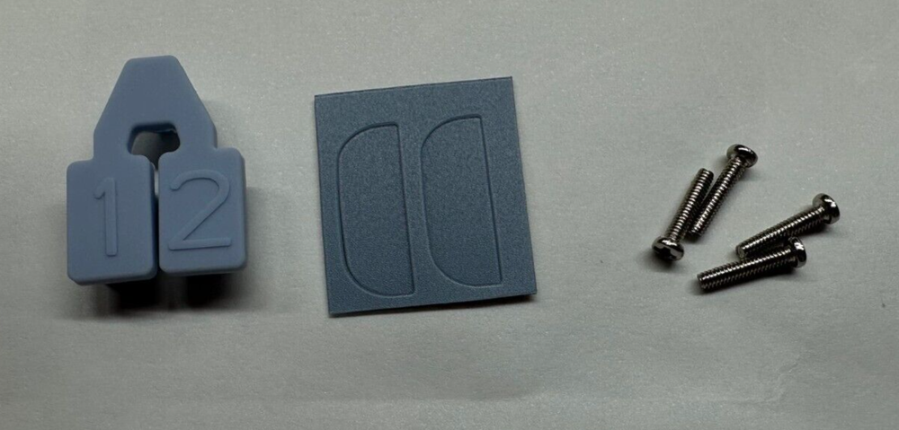 3 Pack - GE Apex Pro CH Telemetry Transmitter Interface Covers, Stickers, Screws