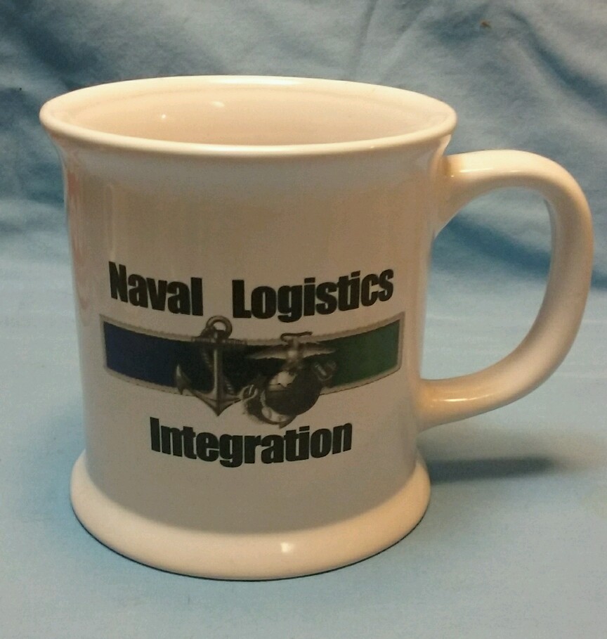 Naval logistics integration coffee cup
