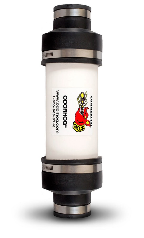 Inline OdorHog Vent Pipe Filter