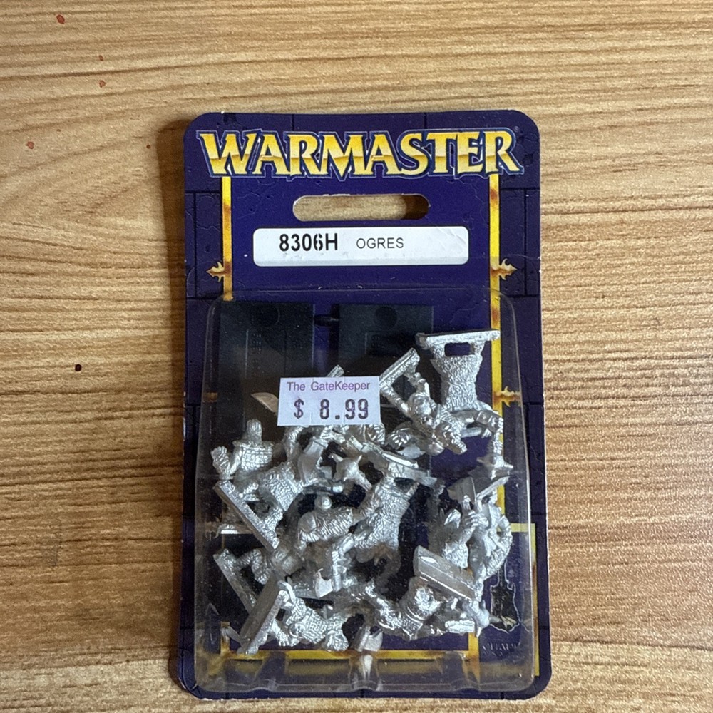 GW Warmaster Orcs & Goblins Ogres (2000 Ed) Pack New