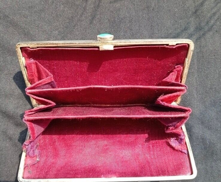 Antique Imperial Russian 84 Silver Wallet