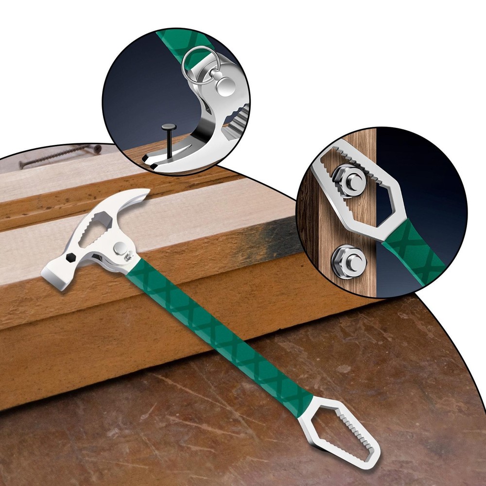 Foldable Claw Hammer Versatile Lightweight Handling Sturdy Carpentry Hammer