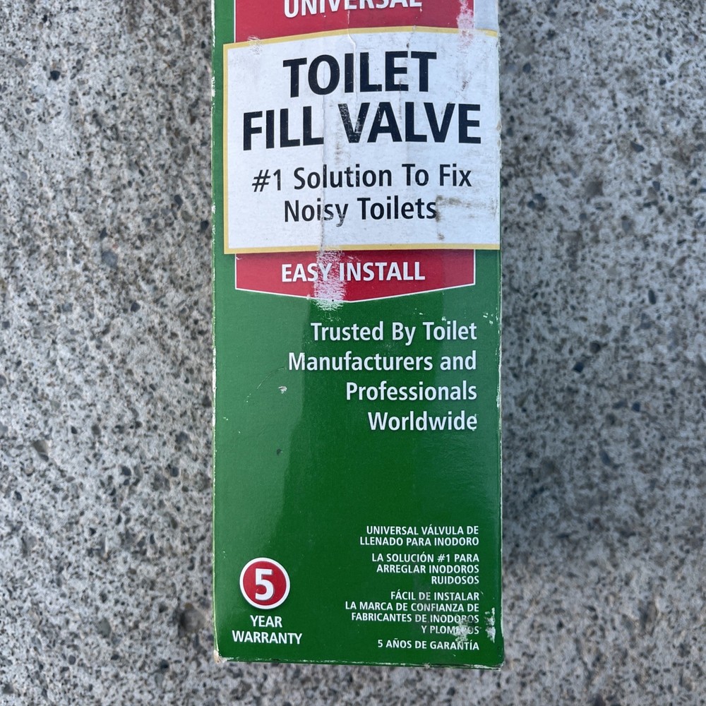 Fluidmaster 400A Fill Valve, Anti-Siphon, Adjustable