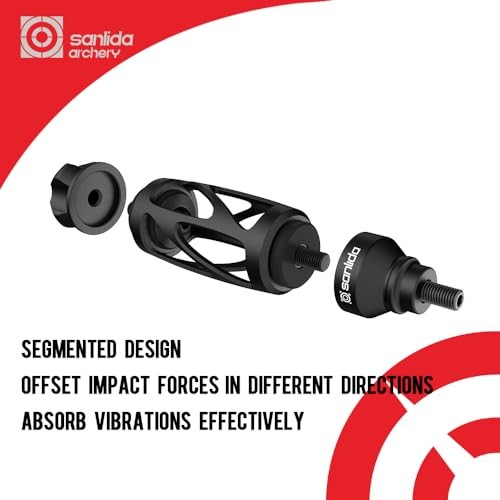 Archery Dragon 10 Stabilizer Bow Riser Extension Dampener, Quick Disconnect