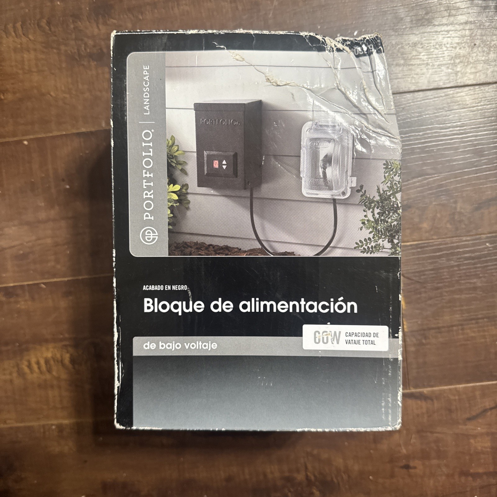 Portfolio 60-Watt 12-Volt Multi-Tap Landscape Lighting Transformer 0805279