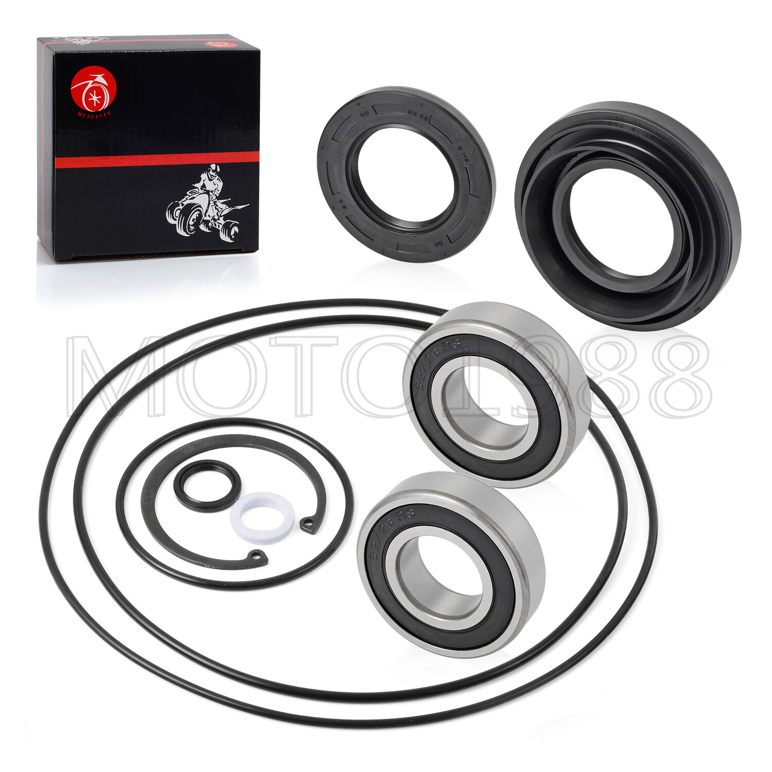 Rear Axle Wheel seal bearing kit 2000-2006 For HONDA Rancher 350 ES S TRX350