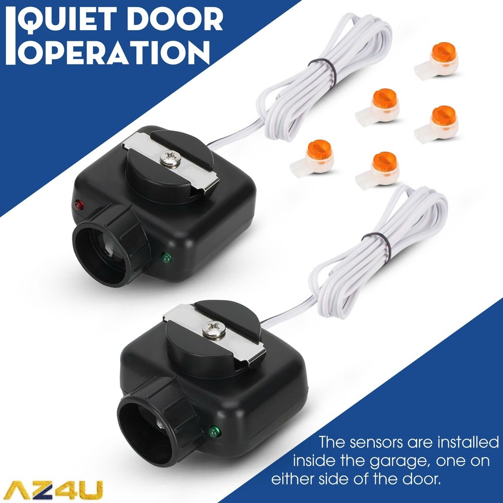 Linear HAE00002 Replacement Safety Sensor Beams for Linear Garage Door Openers