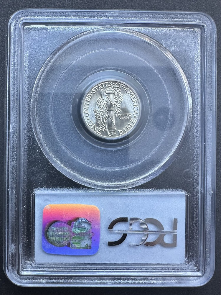 1941 Mercury Silver Dime PCGS MS65 FB