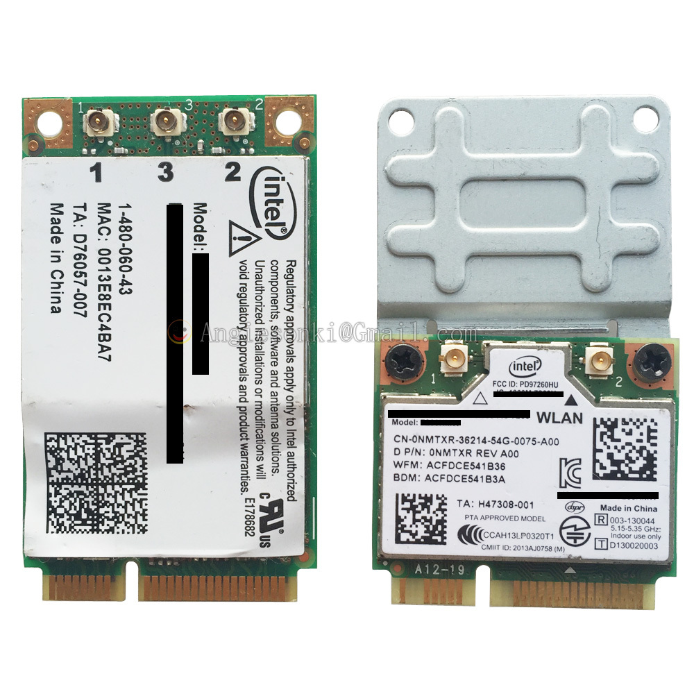 Half size to Full size Wireless WLAN Card Mini PCI-E WIFI module Adapter Bracket