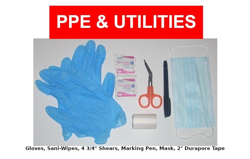 Emergency Bleed Control and basic first aid Kit.