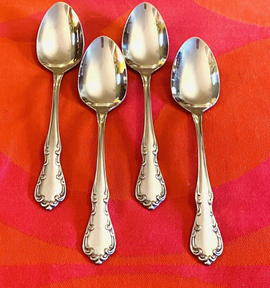 Oneida Profile St. Louis Glossy 4- Teaspoons 6 1/8"