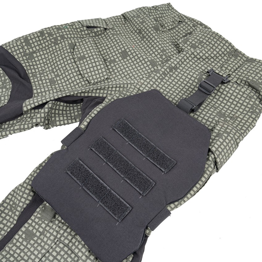 Tactical Leg Armor Shin Guards Thigh Plates MOLLE