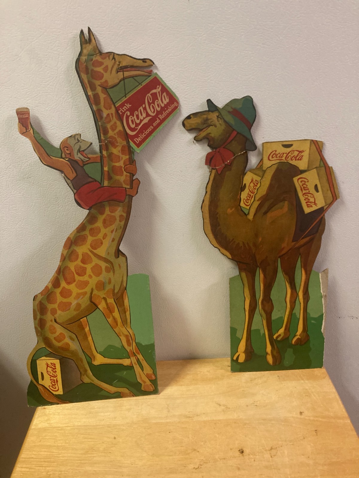 VINTAGE 1931 UNCLE REMUS & ANIMALS COCA-COLA COKE ADVERTISING - SNYDER & BLACK