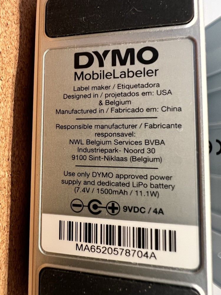 DYMO MobileLabeler Label Maker with Bluetooth - 1982171